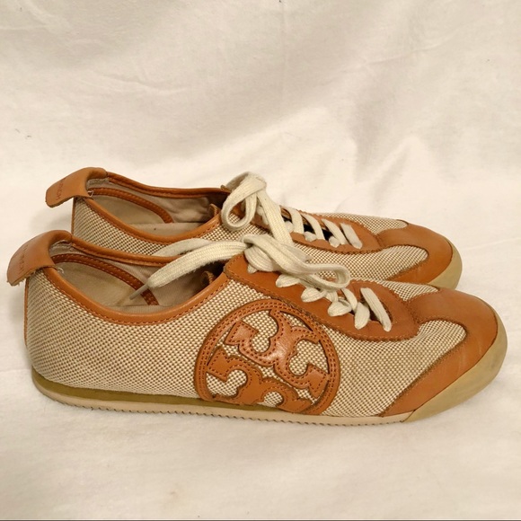 tory burch canvas sneakers